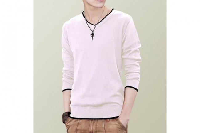 WHITE LONG SLEEVES SHIRT
