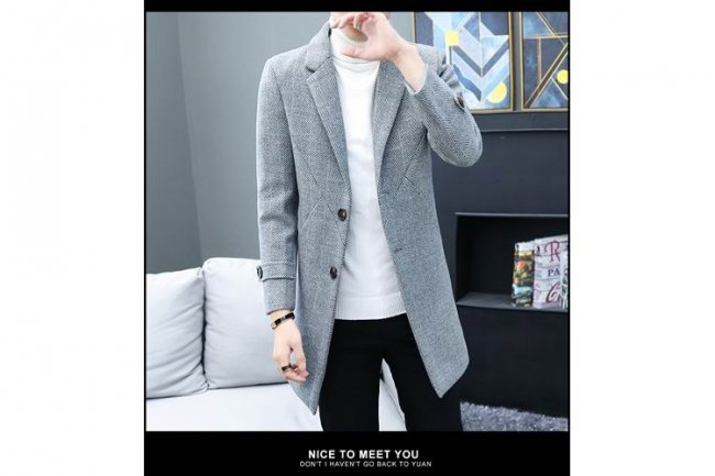 GRAY FASHION JACKET