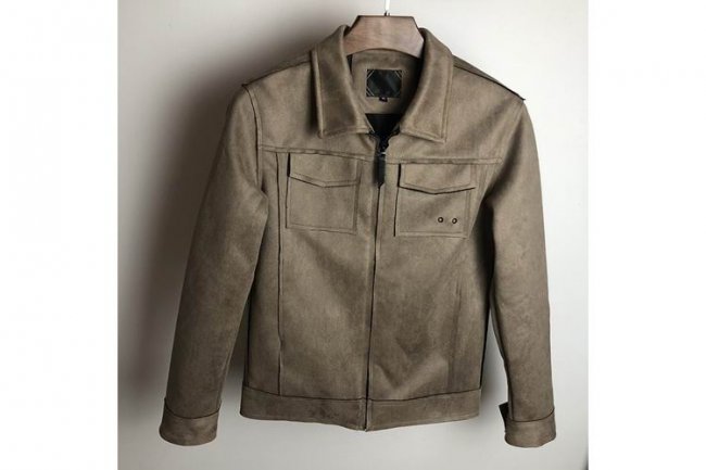 KHAKI FASHION JACKET