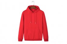 RED KOREAN EDITION HOODIE