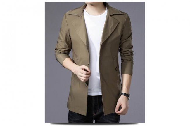 BEIGE FASHION JACKET