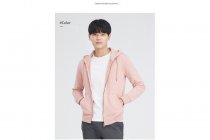 LIGHT RED KOREAN EDITION HOODIE