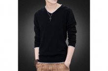 BLACK LONG SLEEVES SHIRT