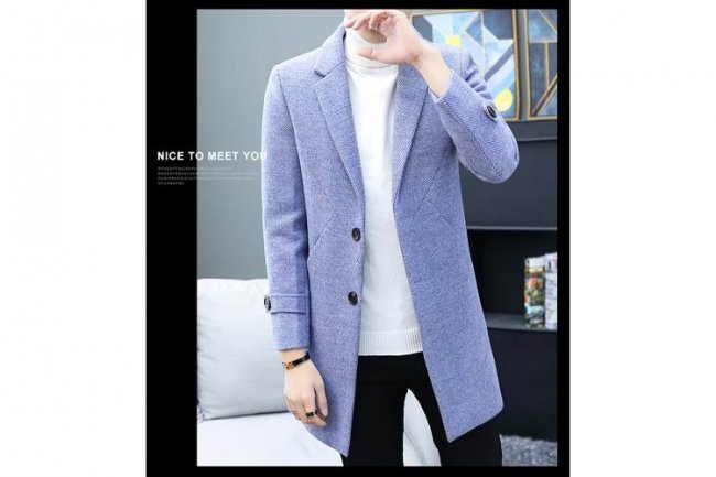 BLUE FASHION JACKET