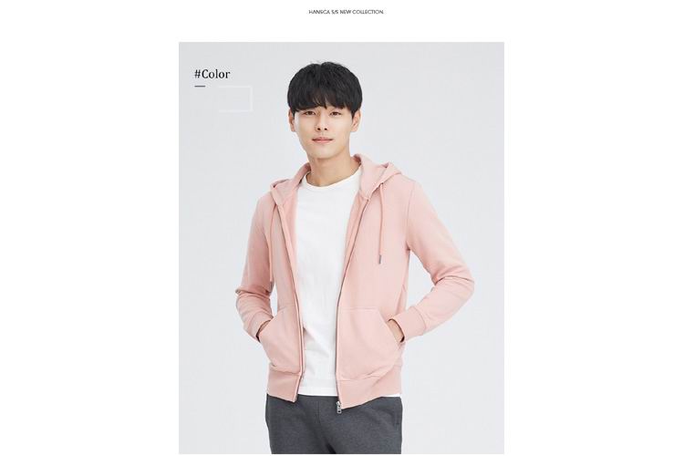 LIGHT RED KOREAN EDITION HOODIE