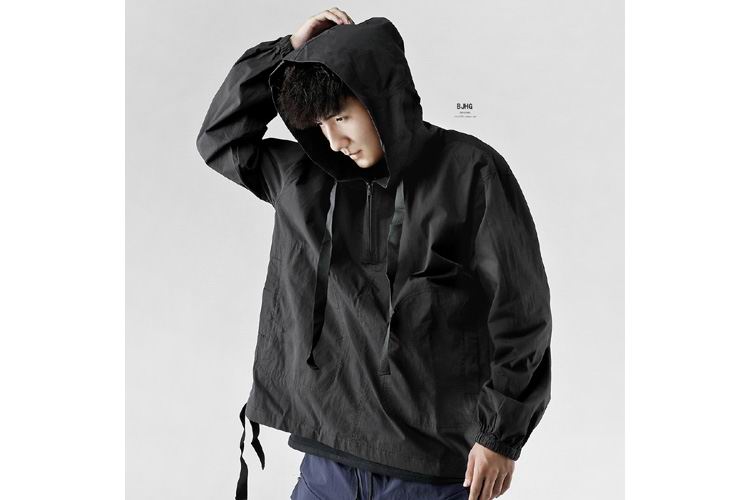 CLASSIC BLACK KOREAN EDITION HOODIE