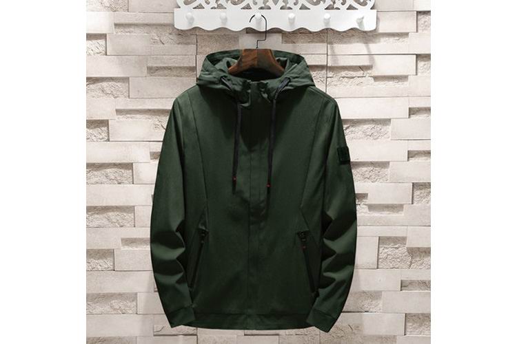 DARK GREEN FASHION JACKET