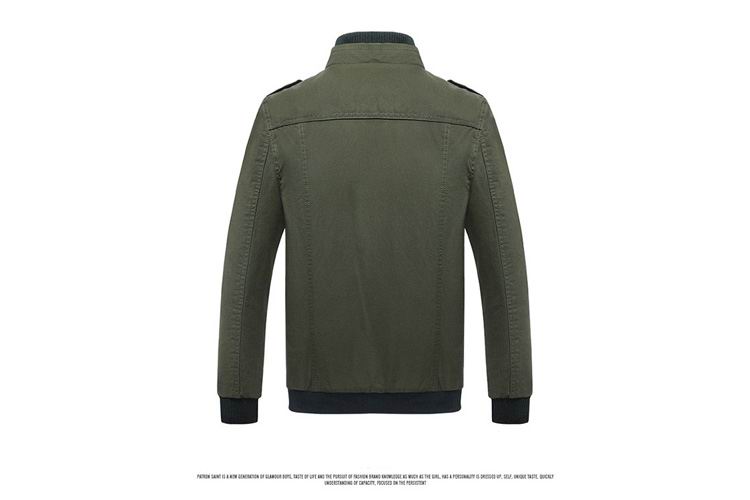 MILITARY GREEN FASHION JACKET