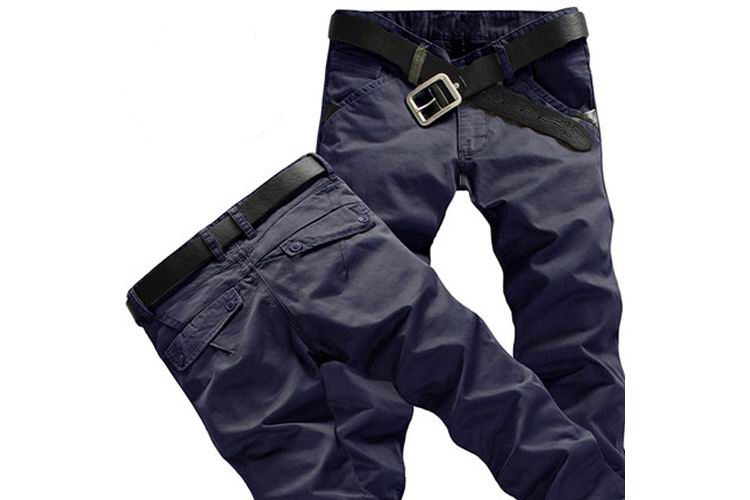 ROYAL BLUE MAN CASUAL PANTS